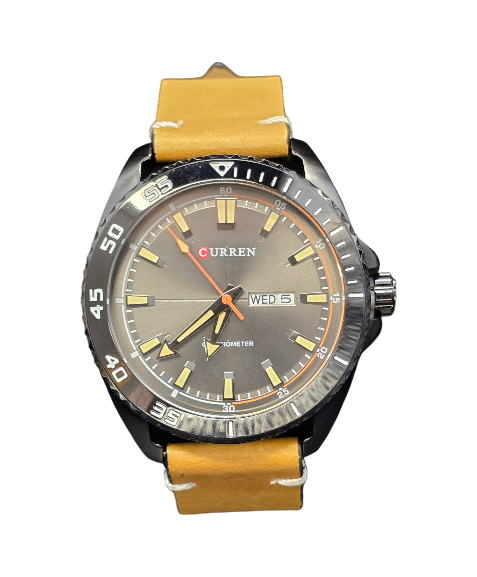 CURREN - Golden Brown Elegance